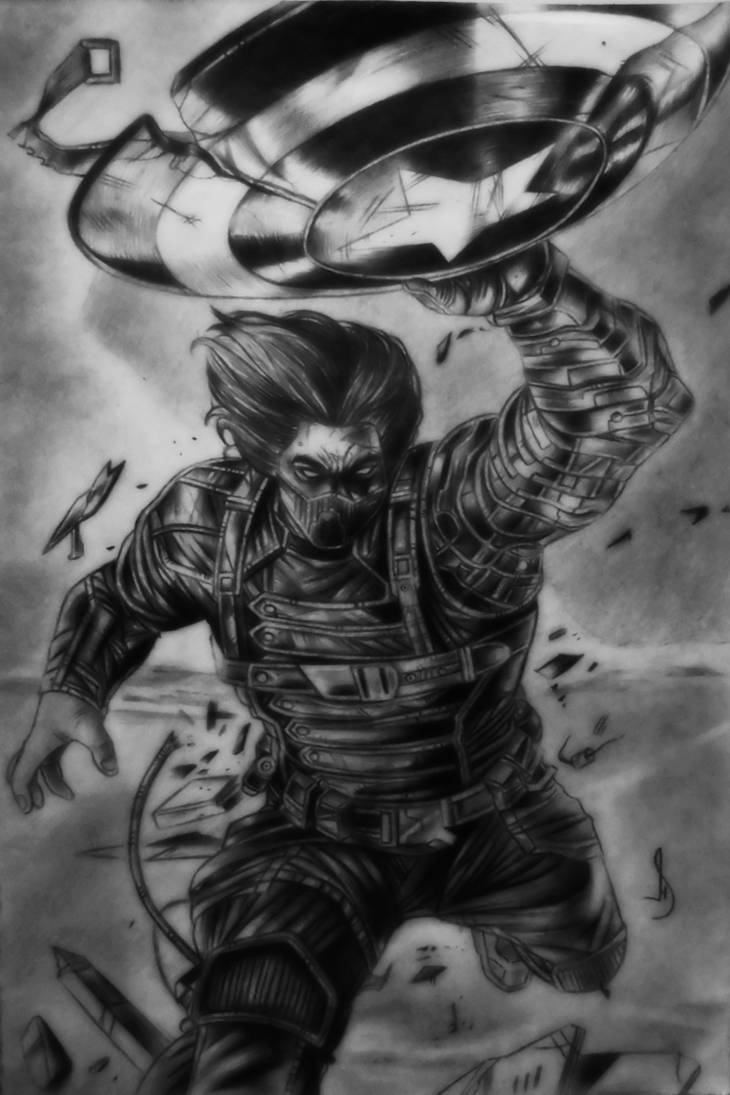 Drawing winter soldier comic by jhonatan23 on DeviantArt