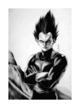 Vegeta realista dbz