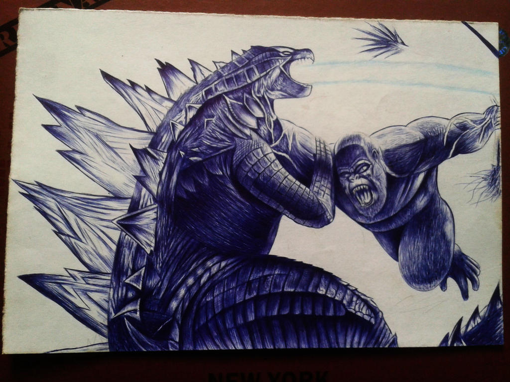 Godzilla vs kong by jhonatan23 on DeviantArt