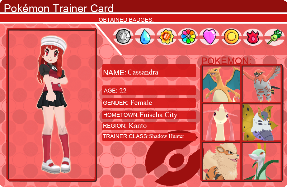 Cassandra's Trainer Card