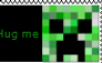 Creeper Hug Me Stamp