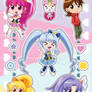 STICKERS HappinessCharge PreCure