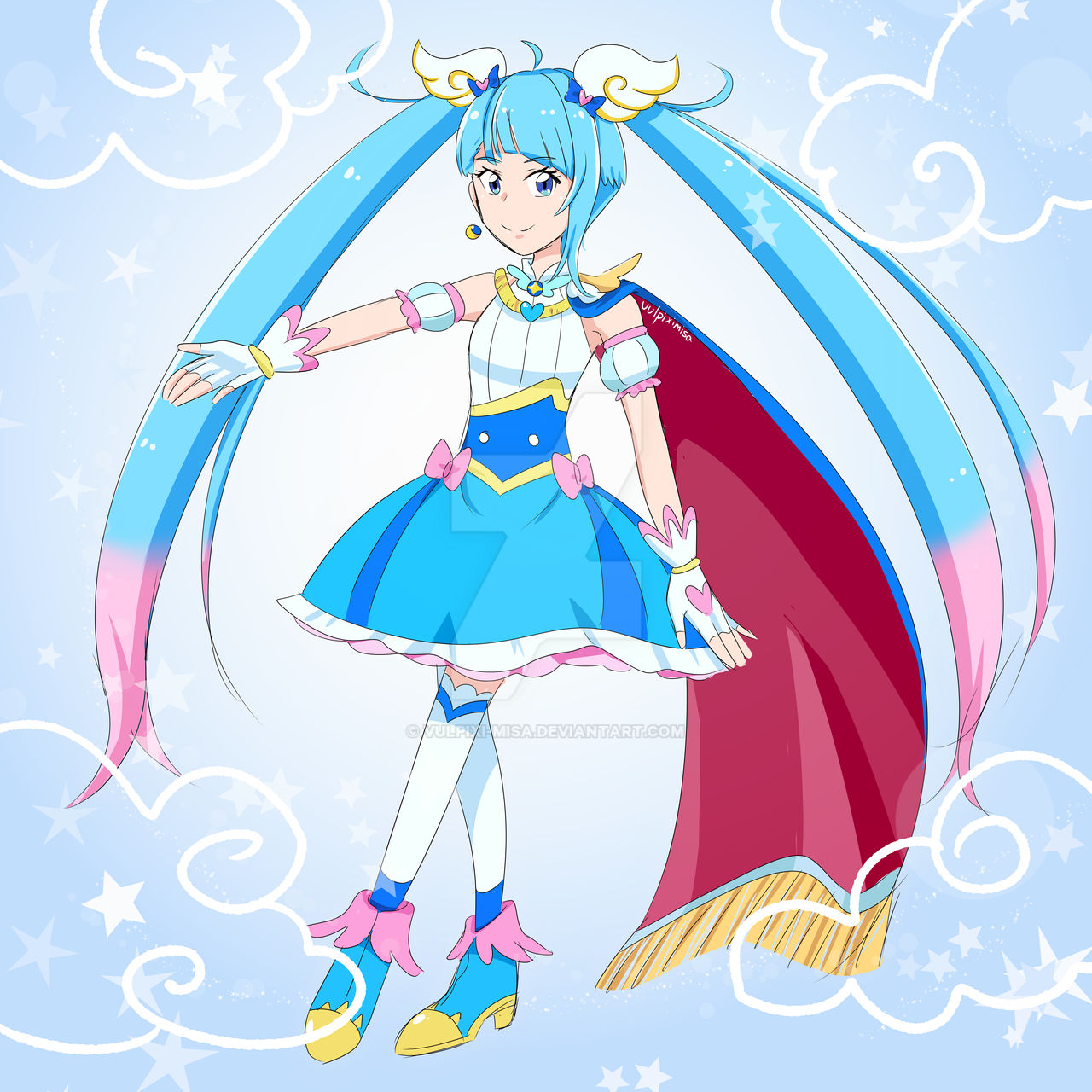 Cure Majesty (Hirogaru Sky! PreCure) by TsukasaAnimation on DeviantArt