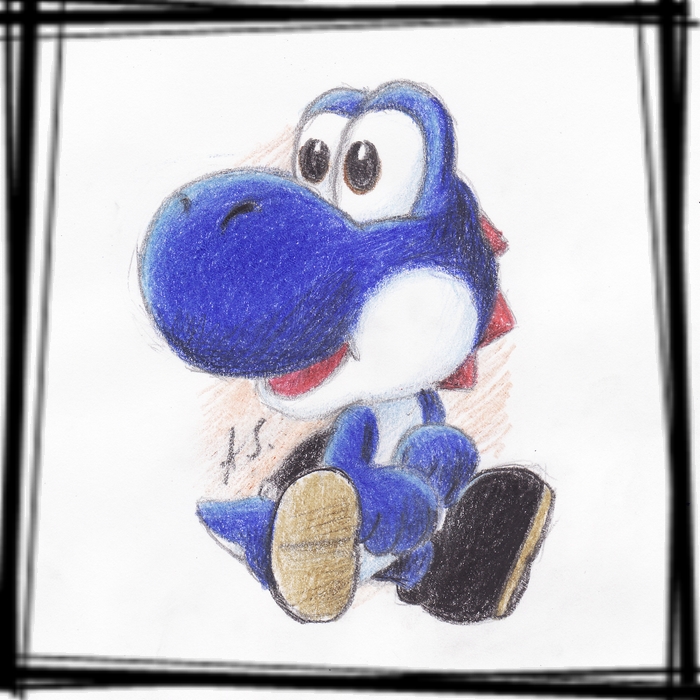 Darkblue Yoshi