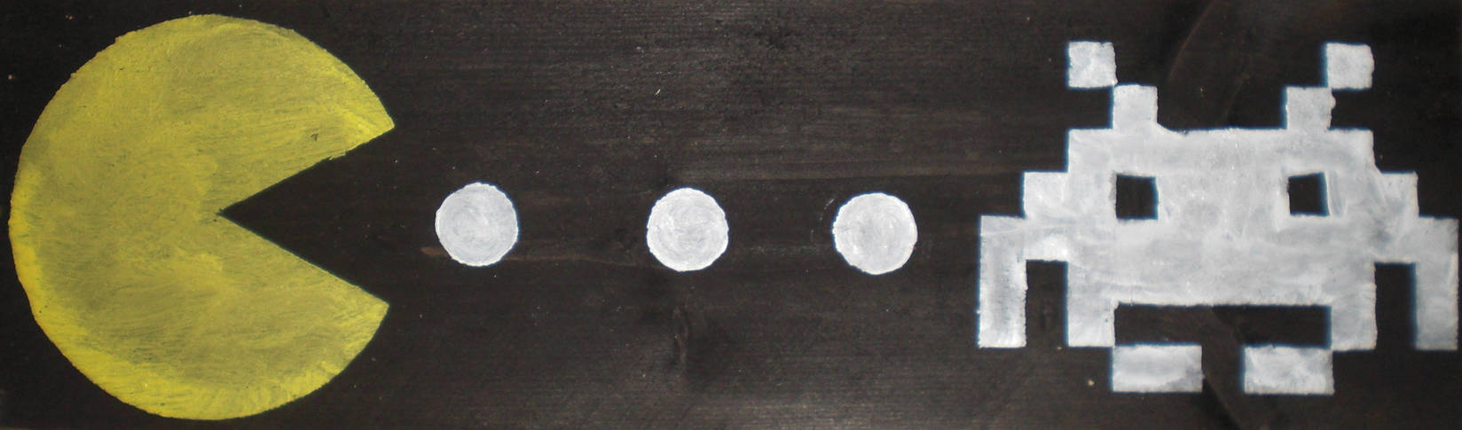 Pac Man vs. Space Invader by LanglLuke on DeviantArt