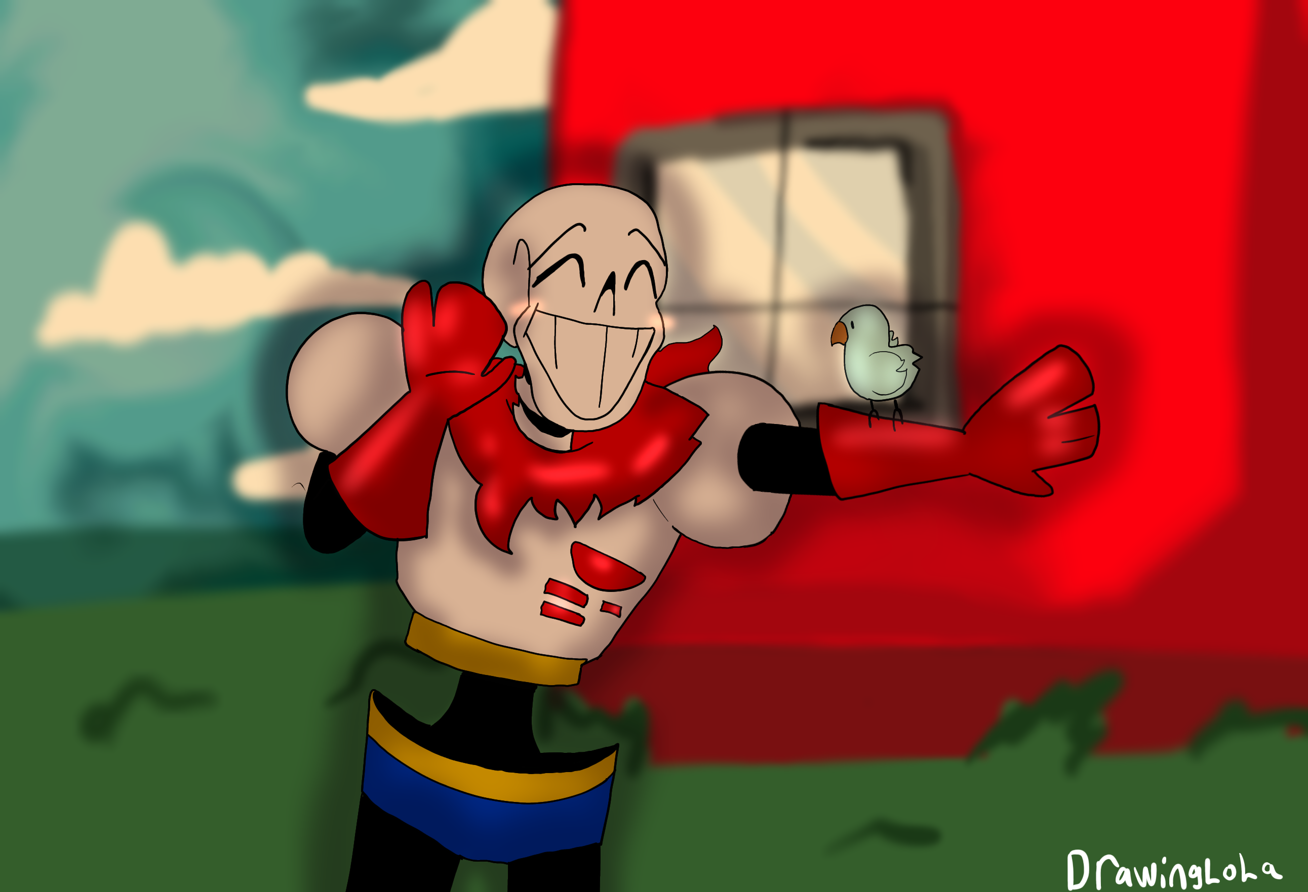 Pappyrus Drawing Papyrus Drawing from Undertale! :D by DrawingLola on DeviantArt