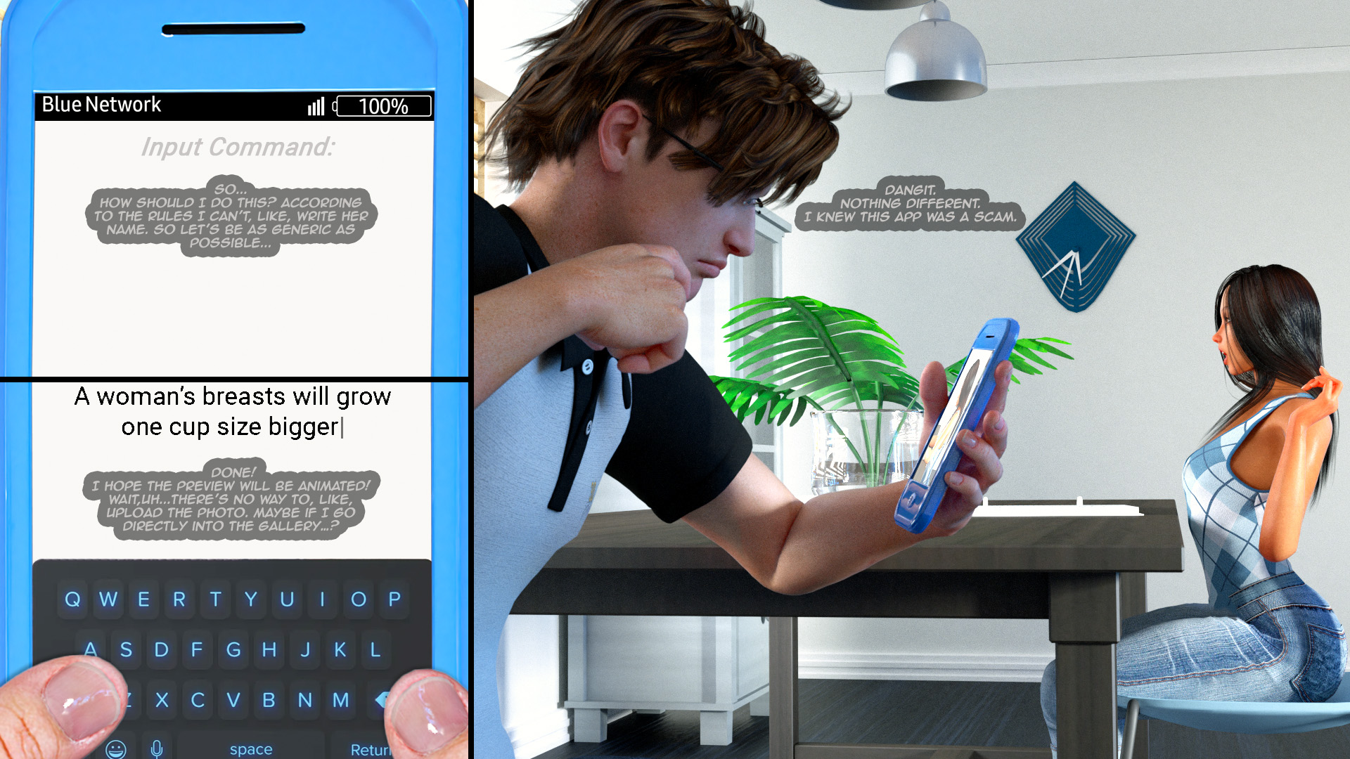 Bluephone BluePhone - Day One - Sneak Peek by Alex-GTS-Artist on DeviantArt