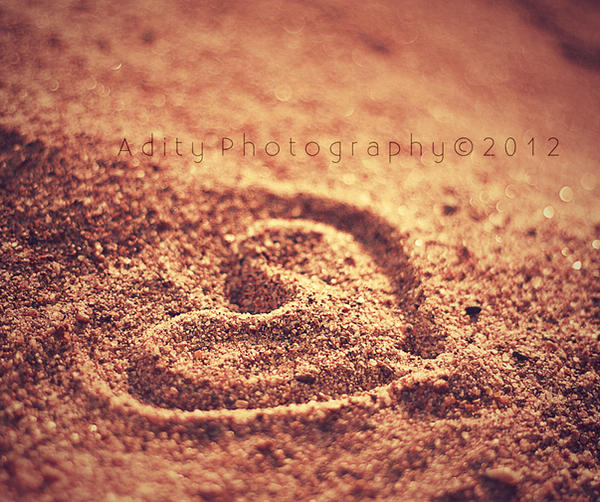 sand heart..