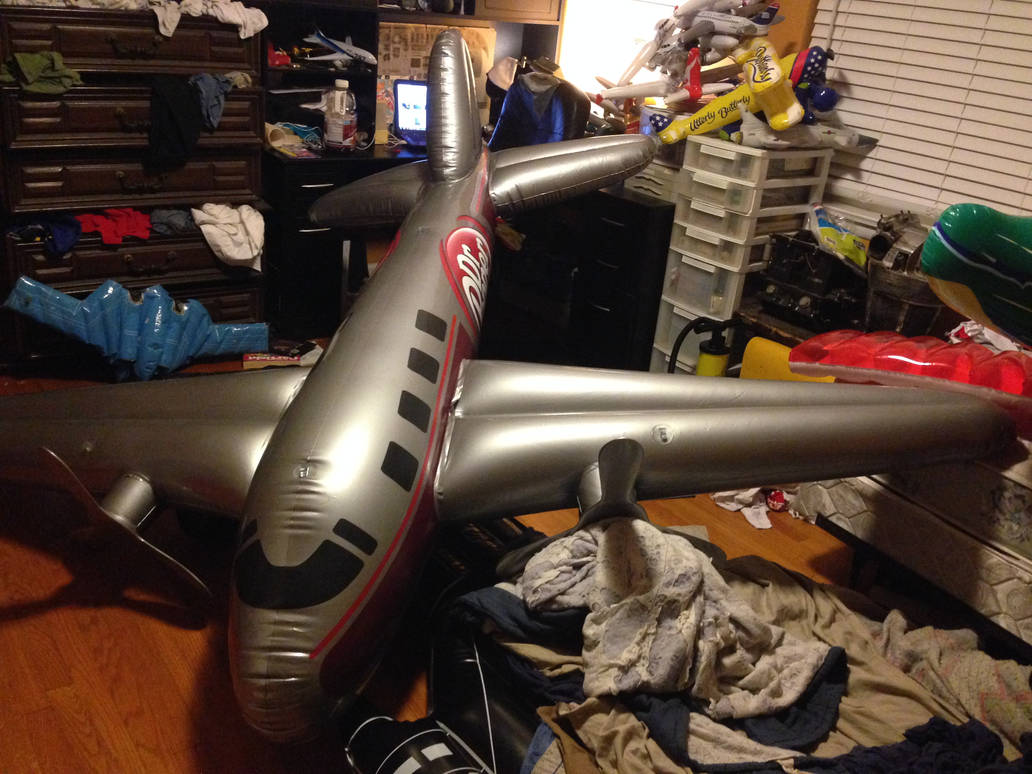 Giant Inflatable DC-3 by NinjaPickle on DeviantArt
