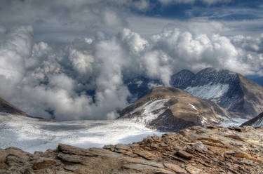 Cloudy Alps