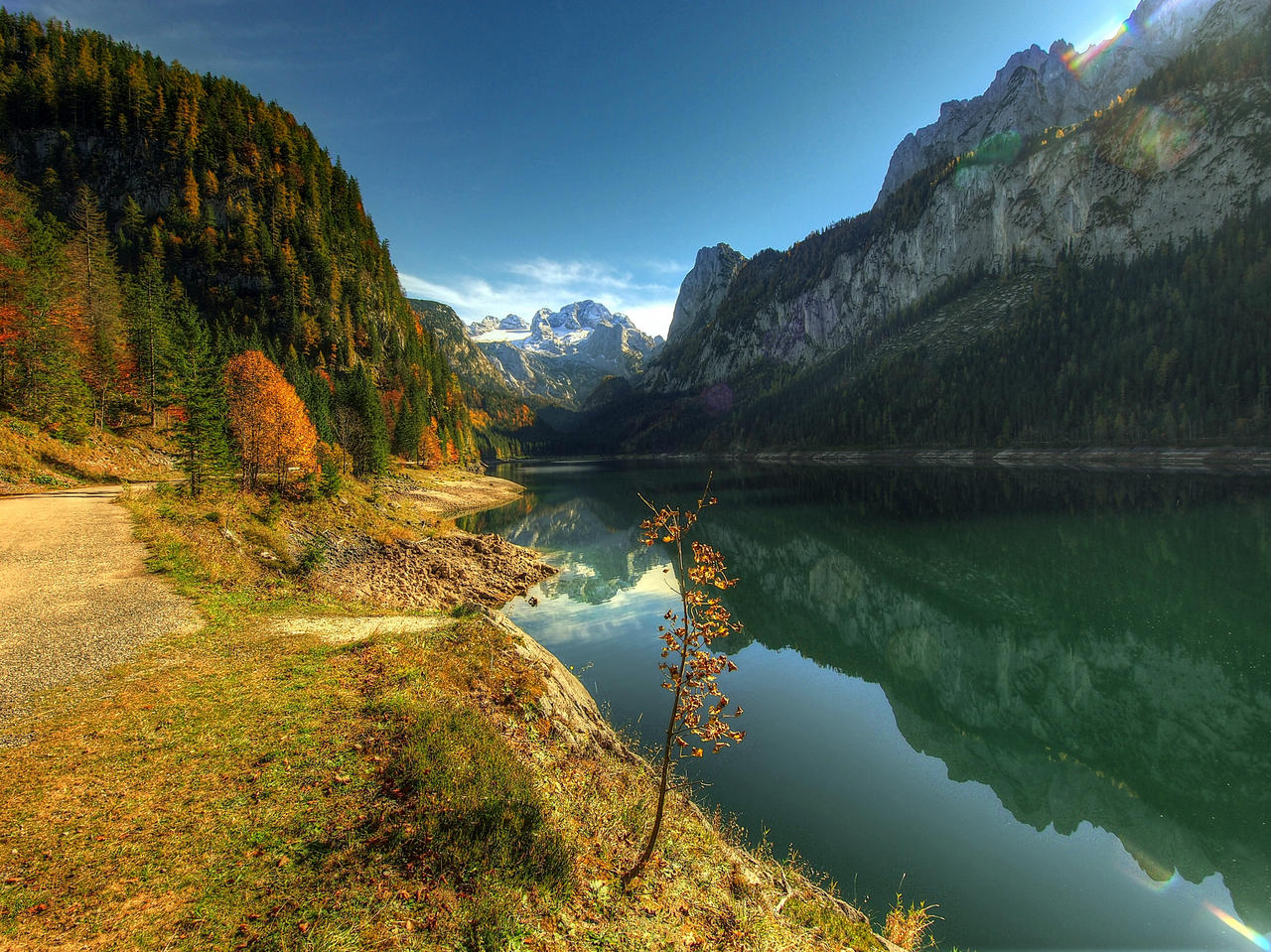 Hiking In Fall