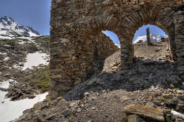 Ruins In The Mountains