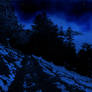 Blue Night Background