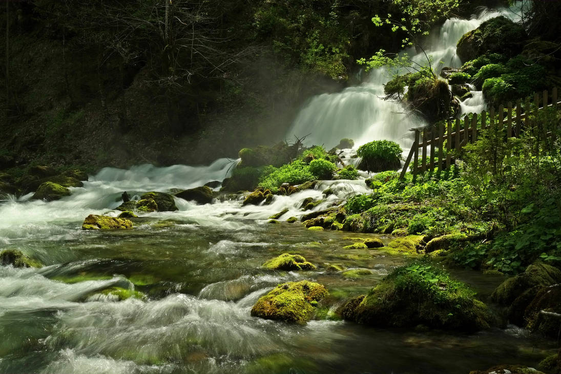 Sparkling Waters by Burtn