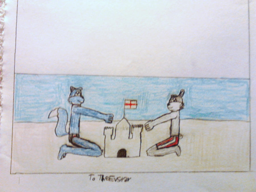 Terry and Racer Rabbit at a Beach by DPCBlueFox1991 on DeviantArt