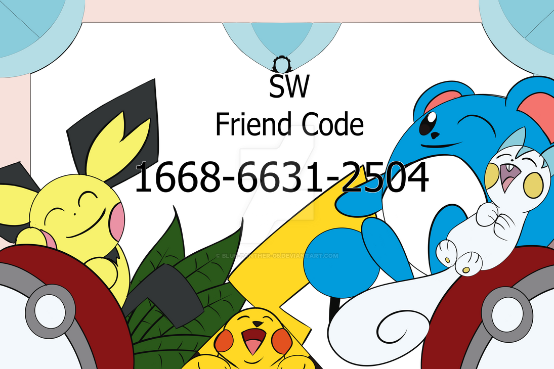 Switch Friend Code by Blue-panther-05 on DeviantArt