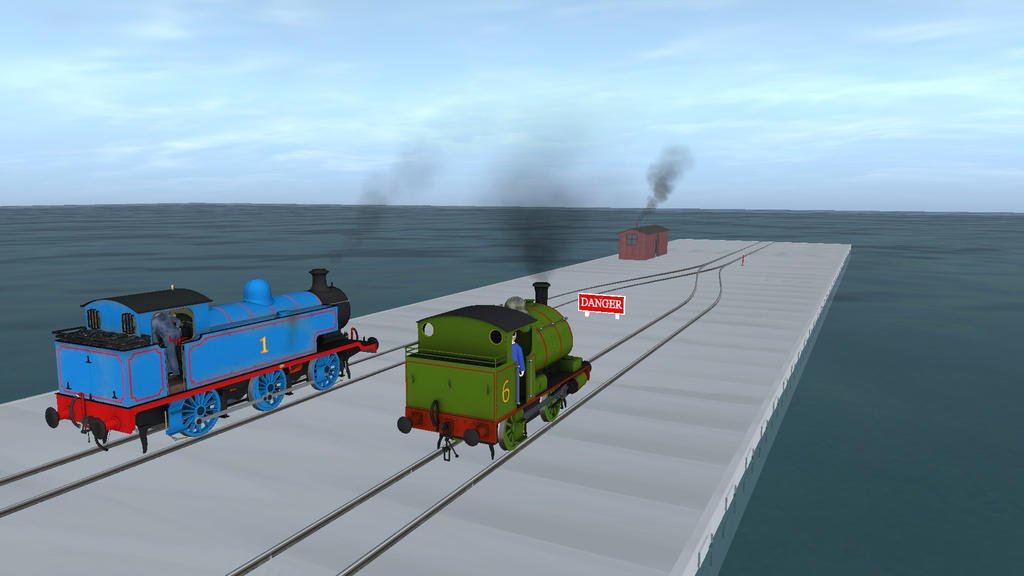 RWS Percy Takes The Plunge by Thunderbirdman1992 on DeviantArt