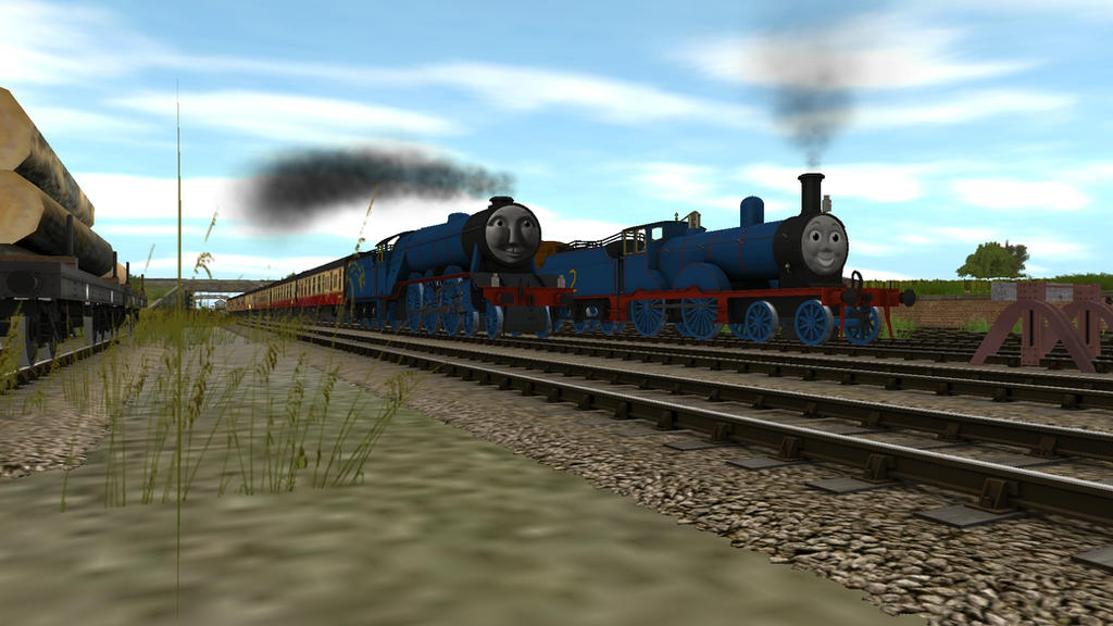 Blue Engines at Wellsworth by Thunderbirdman1992 on DeviantArt