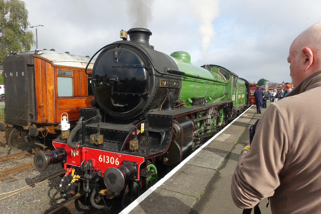 Engine 61306 61306 Mayflower SVR, 15/09/2023 by Thunderbirdman1992 on DeviantArt