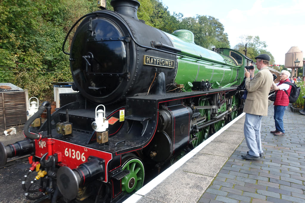 Engine 61306 61306 Mayflower SVR, 15/09/2023 by Thunderbirdman1992 on DeviantArt