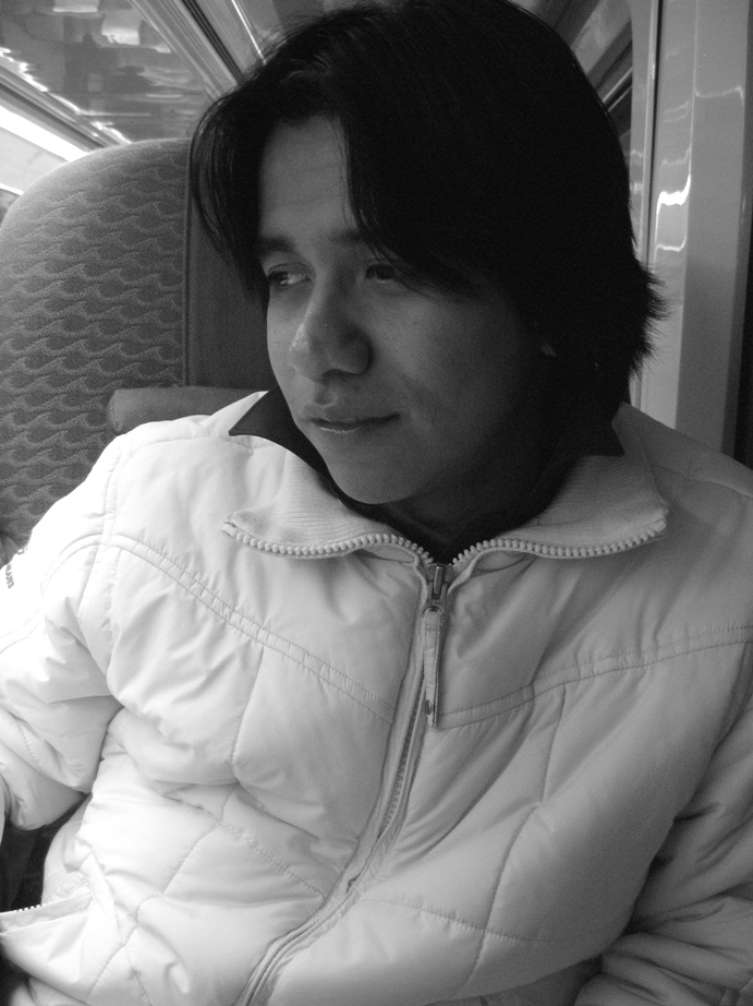 Victor on the Train