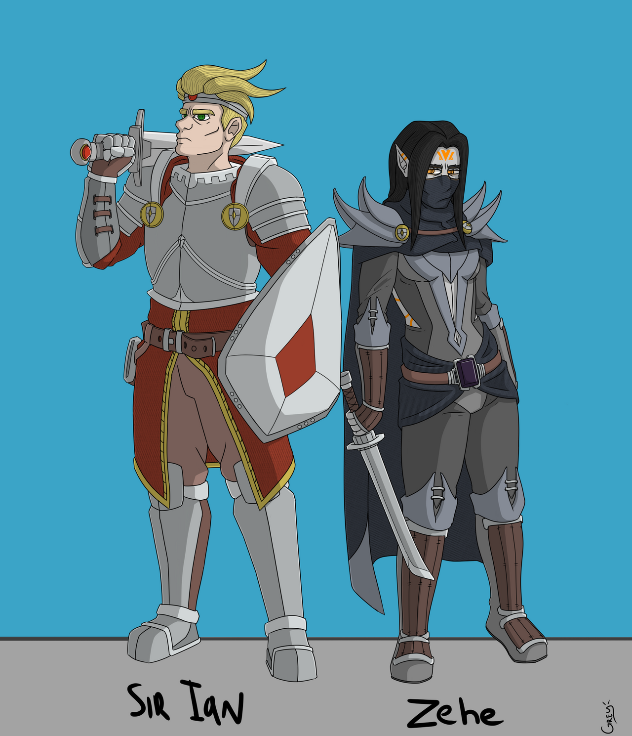 Rivals by GreyChameleons on DeviantArt