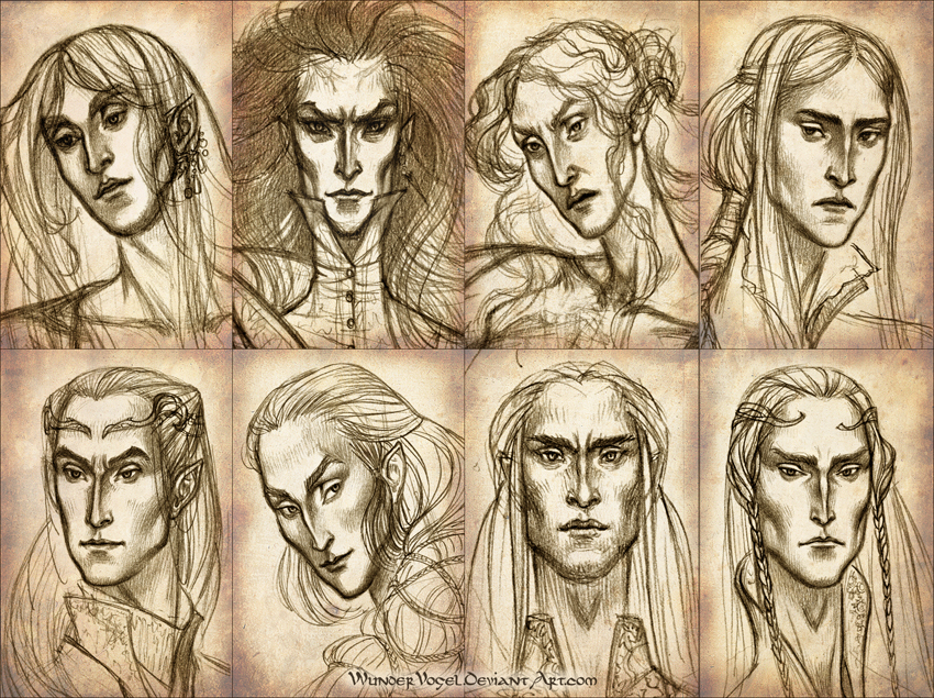 Elven faces