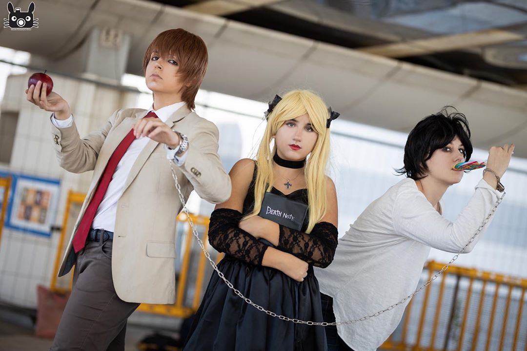 Death Note Light Yagami Misa And Ryuzaki L Cosplay By death-note-light-yagami-misa-and-ryuzaki-l-cosplay-by