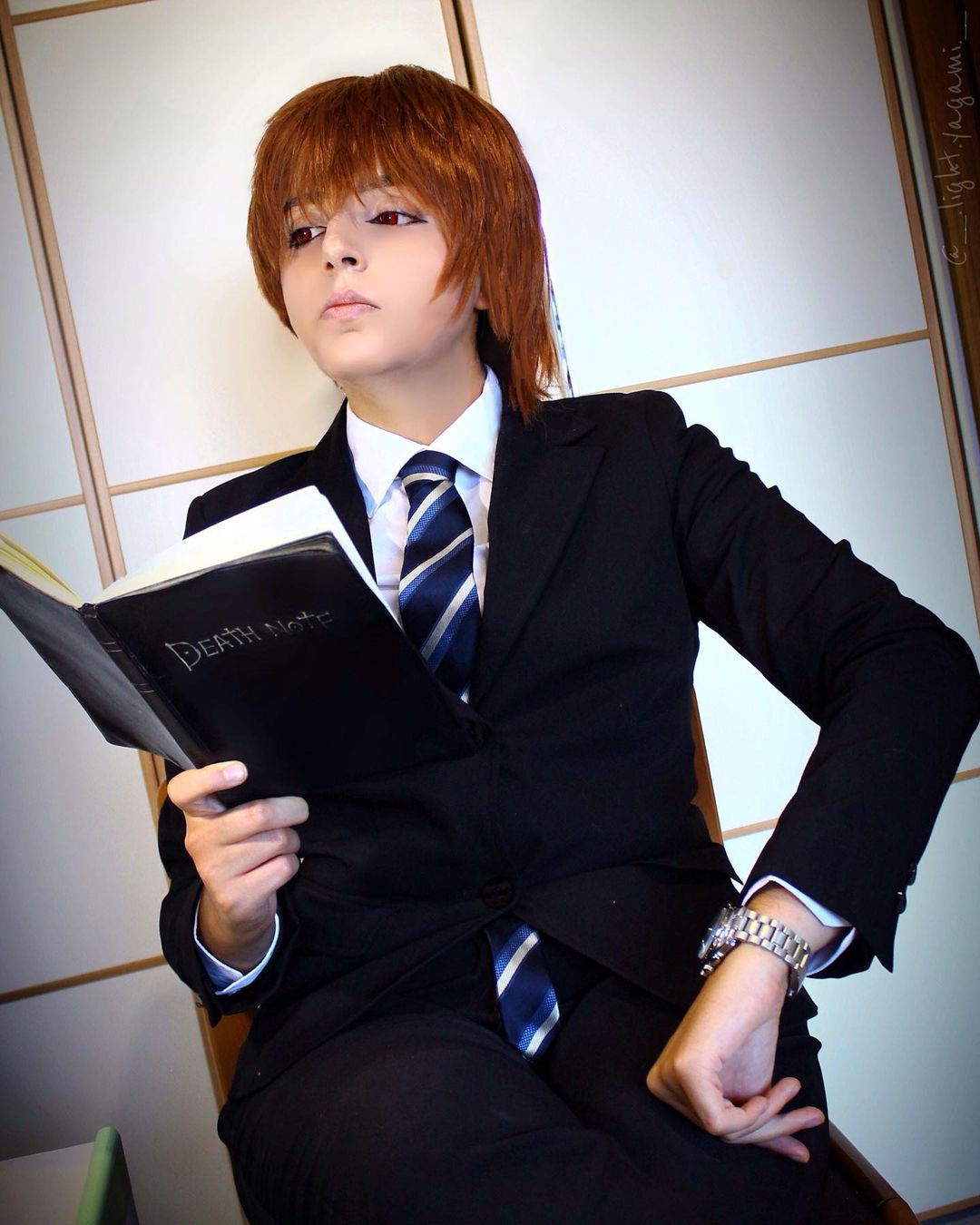 Light Yagami Kira Death Note Cosplay By LightYagamiCosplays On light-yagami-kira-death-note-cosplay-by-lightyagamicosplays-on