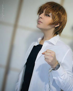 Light Yagami Death Note Cosplay - White shirt