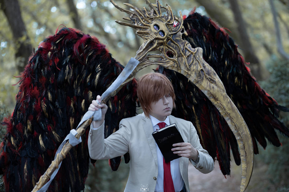 Light Yagami Angel Wings Scythe Death Note Cosplay by ...