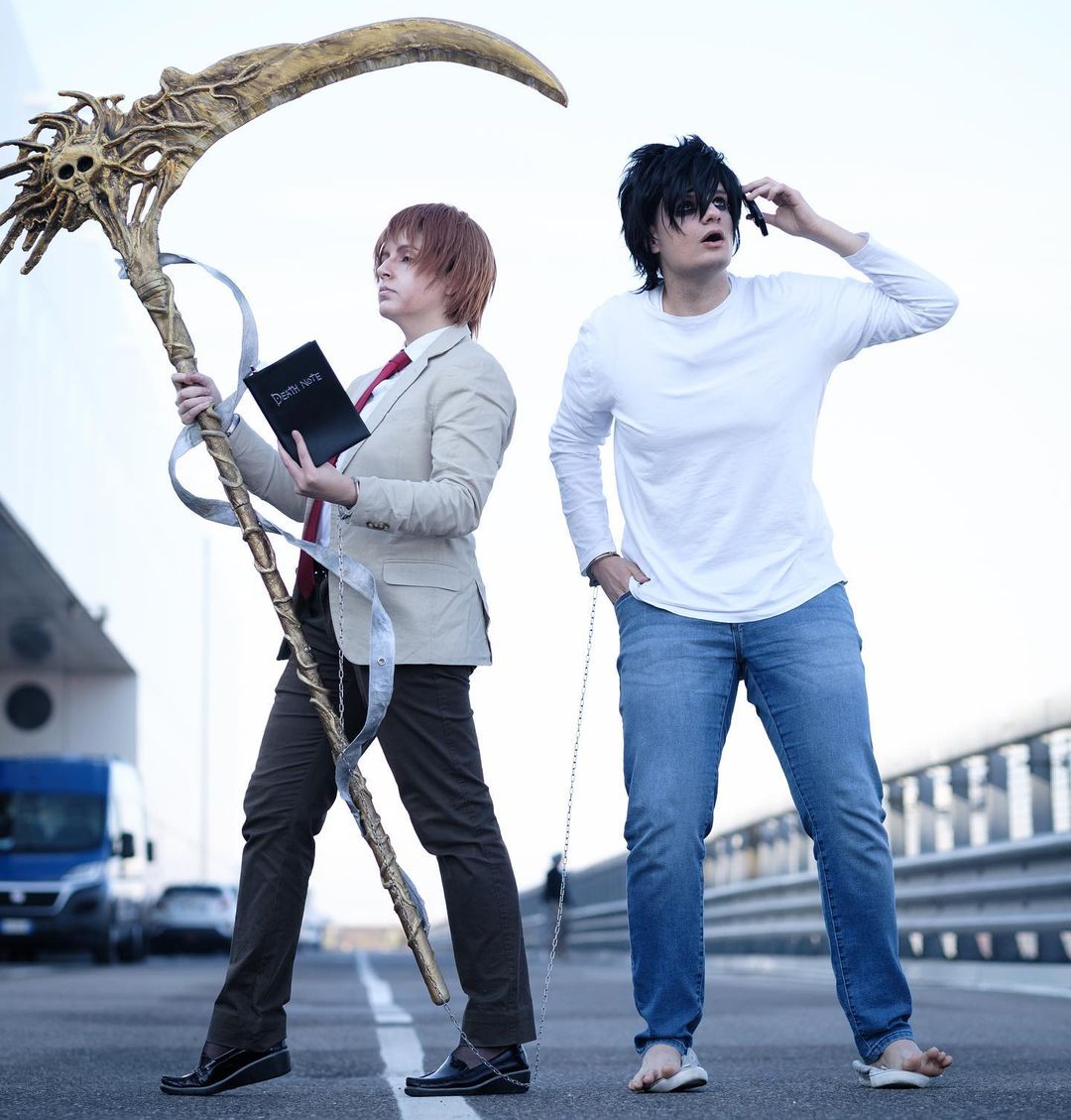 Light Yagami And L Cosplay Scythe By LightYagamiCosplays On DeviantArt light-yagami-and-l-cosplay-scythe-by-lightyagamicosplays-on-deviantart