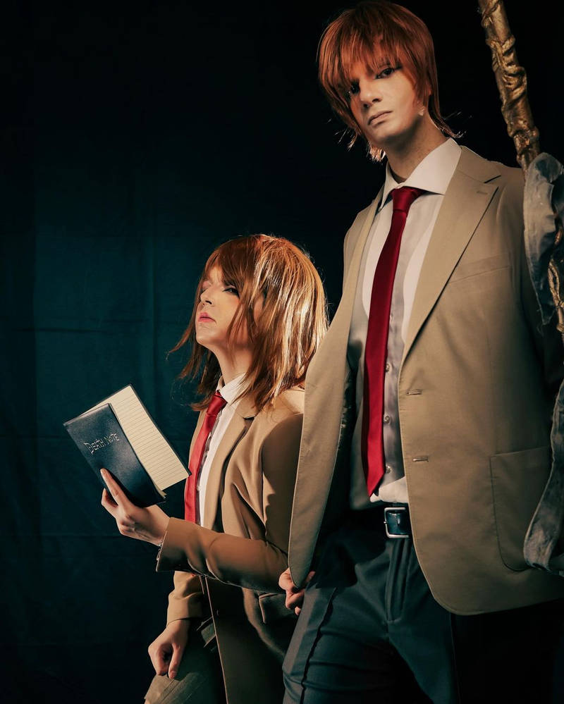 Female And Male Light Yagami Cosplay Death Note By female-and-male-light-yagami-cosplay-death-note-by