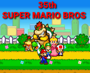 Fête d'anniversaire Super Mario