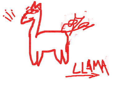 LLAMA Contest Doodle