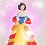 Snow White in a Victorian Style Dress