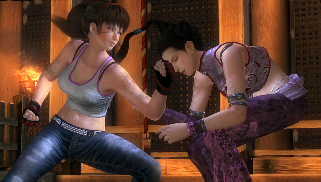 DOA vs VF: Hitomi vs Pai 31 by SwarmlordTrainee on DeviantArt