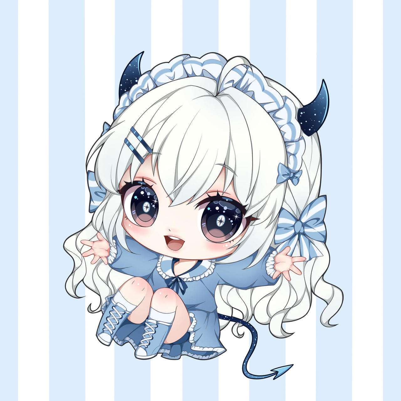Basic Demon Chibi Chibi demon by yuchibiri on DeviantArt