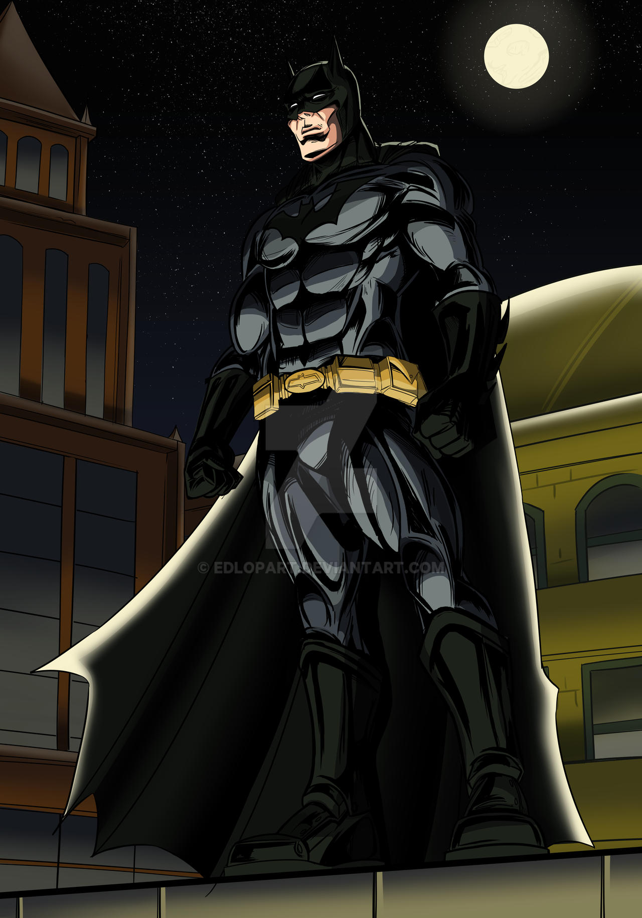 Batman Classic by edlopart on DeviantArt