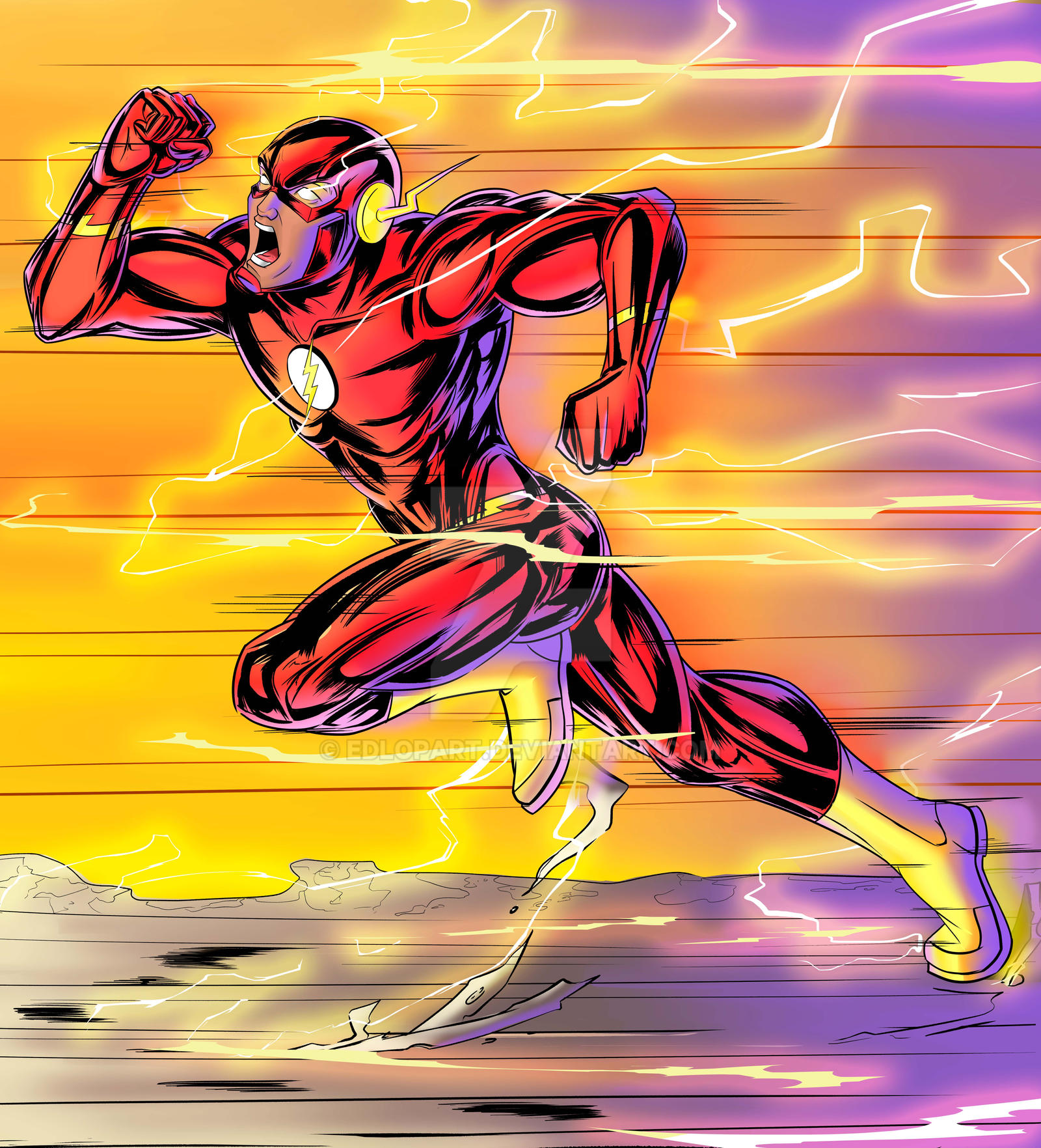 The Flash By Edlopart On Deviantart The Flash By Edlopart On Deviantart