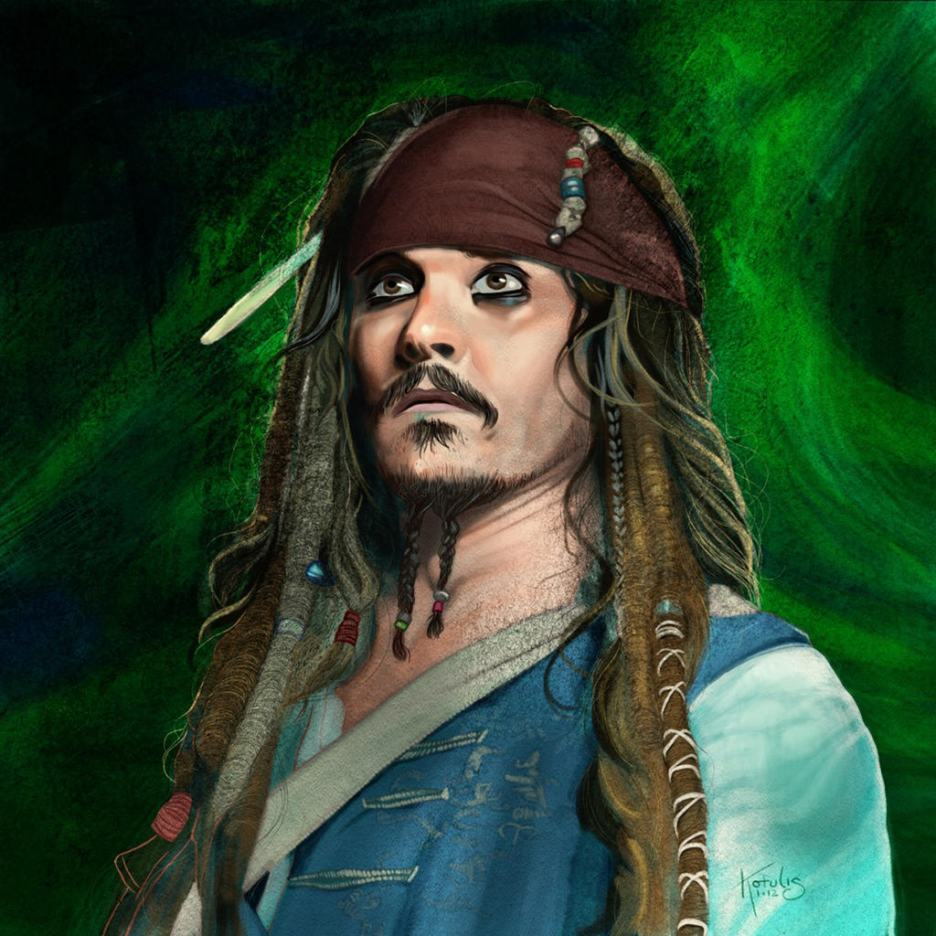 Captain Jack Sparrow by DigitalGreen