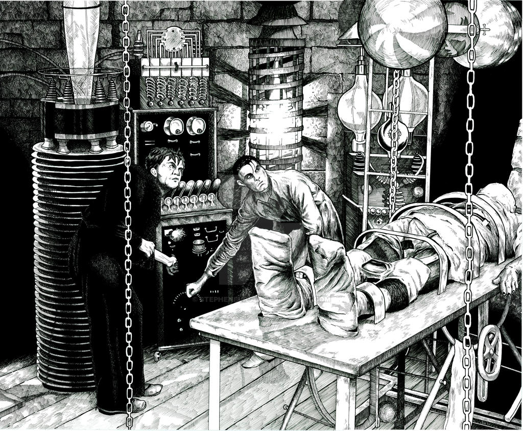 Frankenstein's Laboratory by stephenburger on DeviantArt