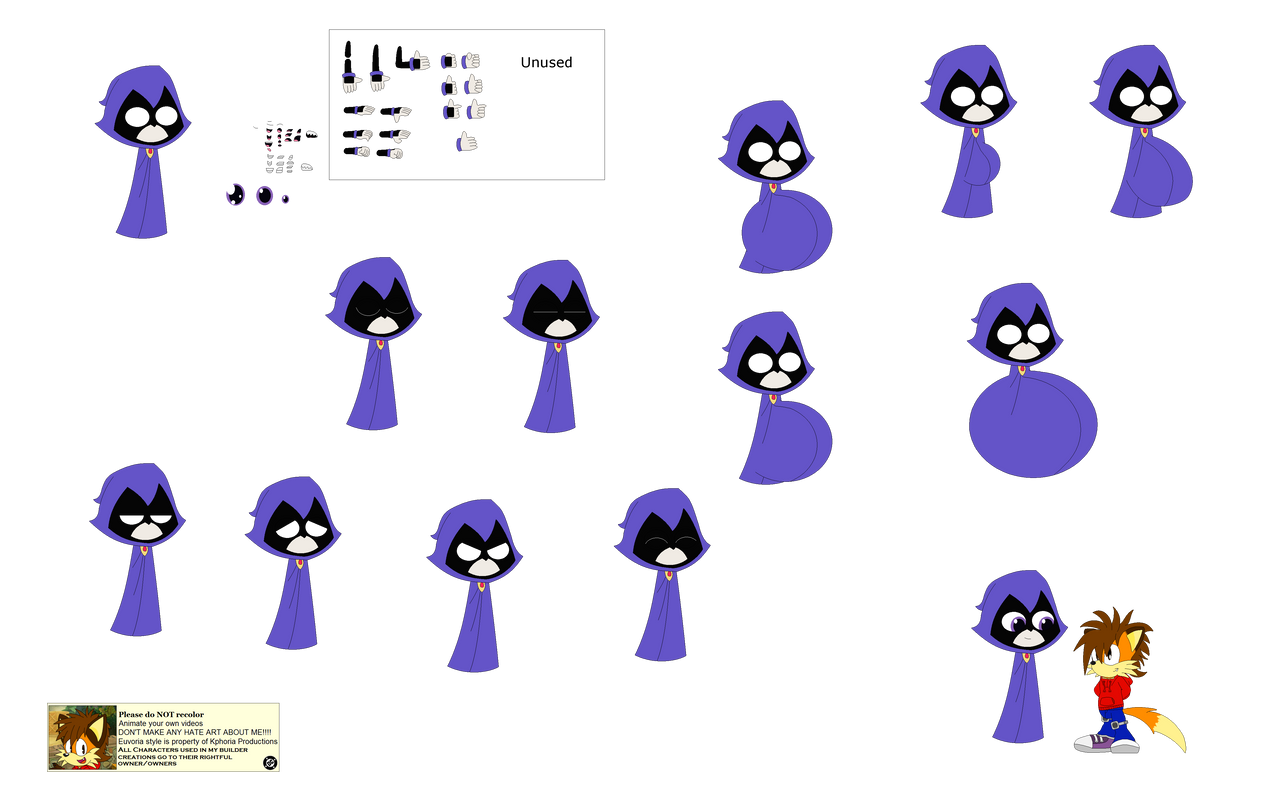 Character Builder Raven (TTG!) by LachlanDingoOfficial on DeviantArt