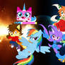 Rainbow Dash and Freedom Planet