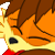 Lachlan Dingo Emoticon (sleeping)