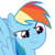 Rainbow Dash emoticon - O RLY?