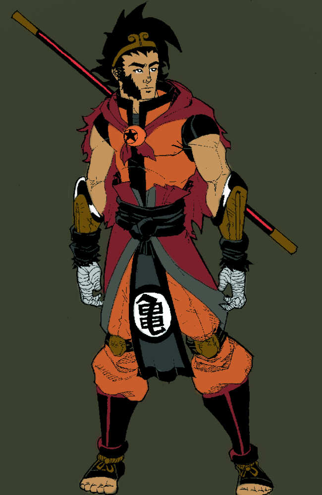 DragonBall Redesign 02: Son Goku COLORS