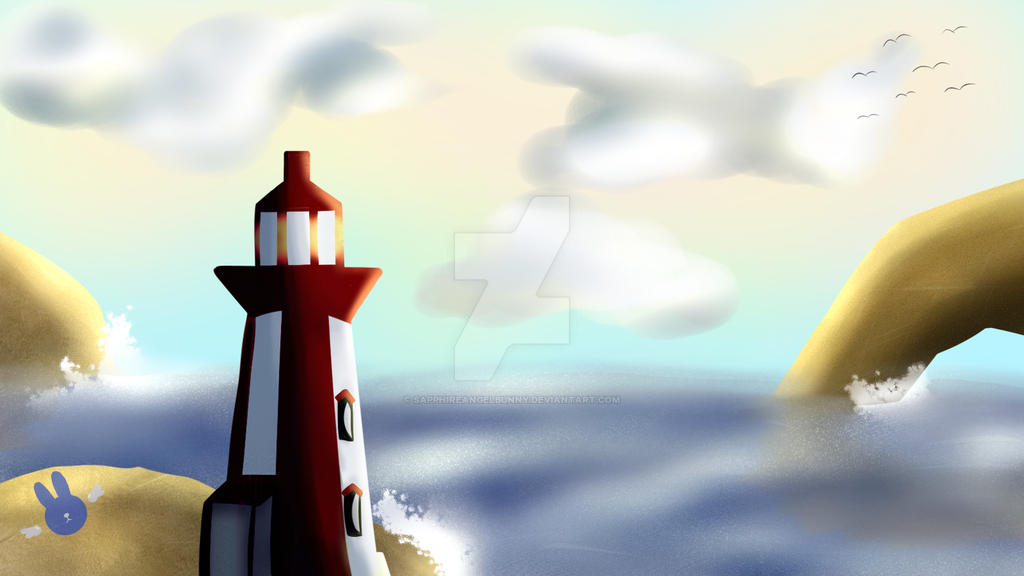 Lighthouse by SapphireAngelBunny on DeviantArt