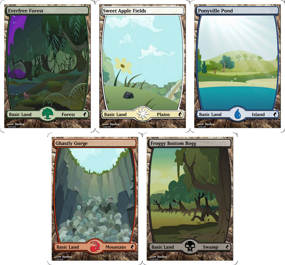 Basic Land Long Text Basic Lands by StorycrafterKiro on DeviantArt
