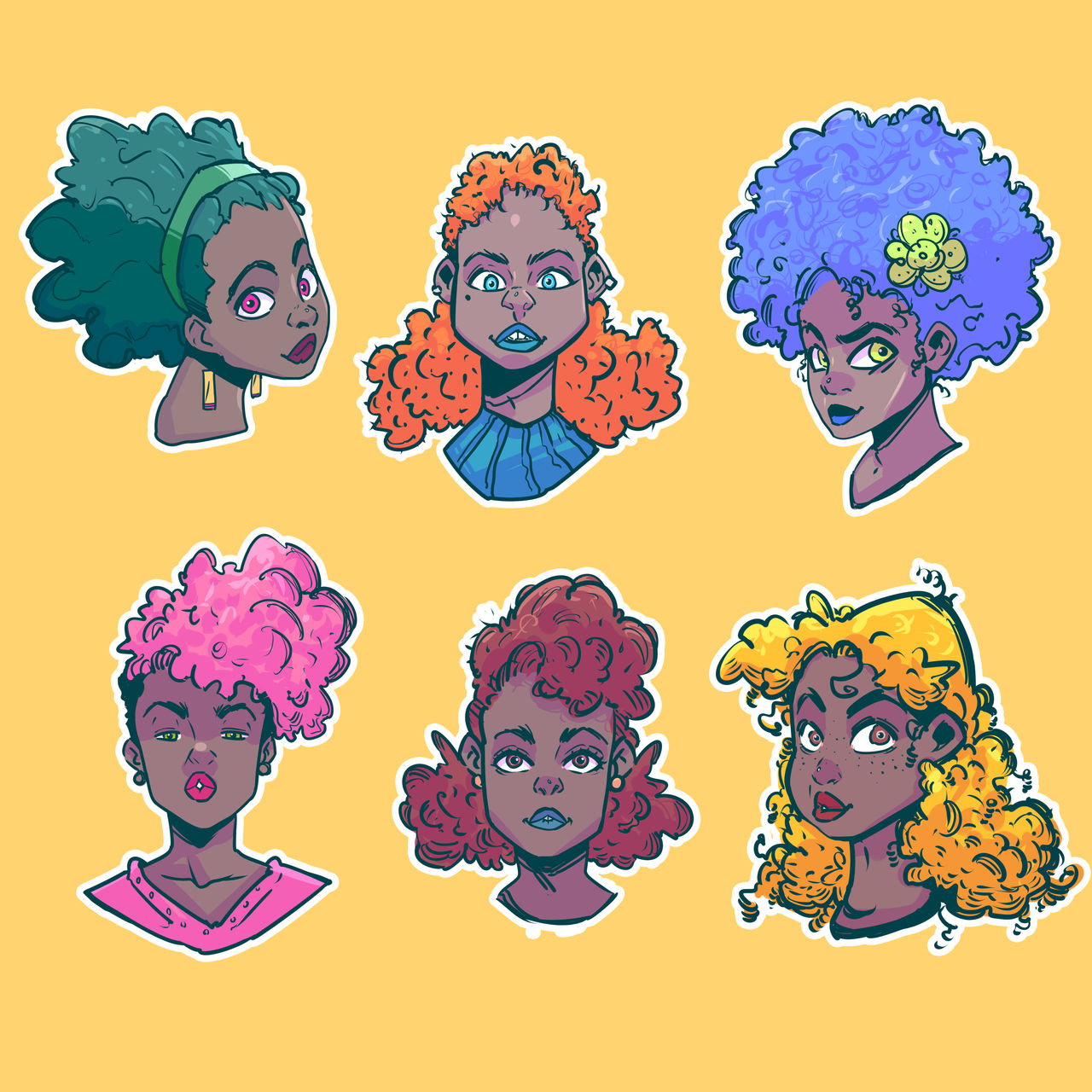Nuevas chicas Afro